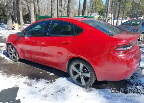 2014 Dodge Dart Gt из США, поврежденный, VIN 1C3CDFEB1ED866891